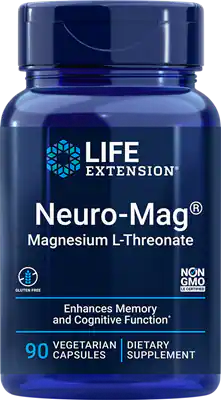 Neuro-Mag™ Magnesium L-Threonate. 90 vegetarian capsules LIFE Extension