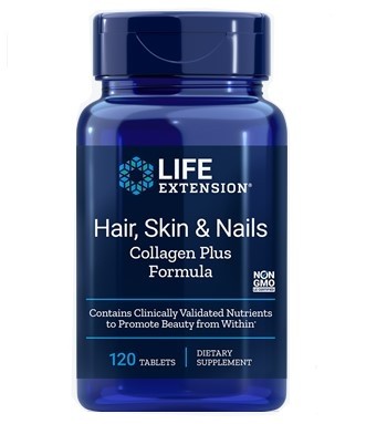 Hair Skin Nails 120 tabs LIFE Extension