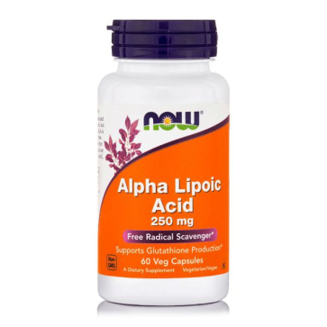 Alpha Lipoic 250mg 60s  NOW Foods
