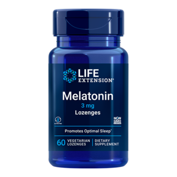 Melatonin 3mg Lozenges LIFE Extension