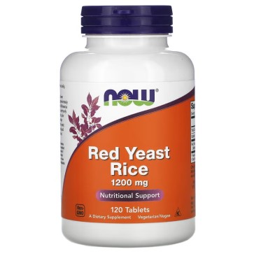 RED YEAST RICE EXTRACT 1200MG 120 TABS Now