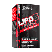 LIPO 6 BLACK ULTRA CONCENTRADO 60 cápsulas  NUTREX