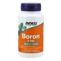 Boron 3mg 100 vcaps NOW Foods