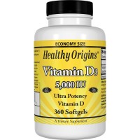 Vitamina D3 5.000 360s Healthy Origins