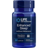 Enhanced Sleep com 1,5mg Melatonin 30 veg caps Life Extension