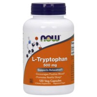 L Tryptophan 500mg 120s NOW Foods
