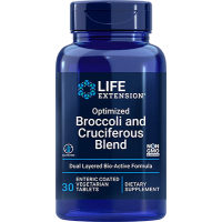 Optimized Broccoli and Cruciferous Blend 30 vegetarian tablet Life Extension