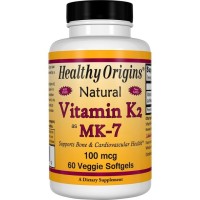 Vitamina K2 Mk7 100mcg  60 veggies softgels HEALTHY Origins