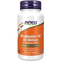 Probiotic 10 25 Billion 100 Veg Capsules Now foods