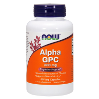Alpha GPC 300mg 60 Veg Caps NOW Foods