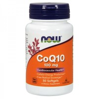 CoQ10 100mg 50 SGELS NOW Foods