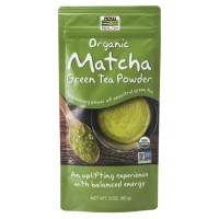 Matcha Green Tea Powder, Organic 3oz Now foods
