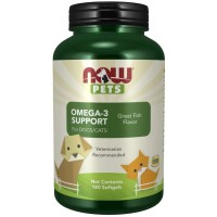 Omega 3 Support Softgels for Dogs & Cats Now Foods Pets