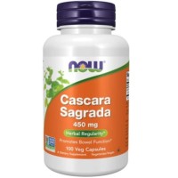 Cascara Sagrada 450 mg 100 Veg Caps NOW Foods
