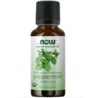 ORGANIC PEPPERMINT OIL 1oz NOW Foods