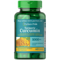 Turmeric Curcumin 1000 mg with Bioperine 5 mg 60 Capsules Puritans Pride