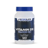 Vitamina D3 10,000 120s PLV - Proline Vitamins